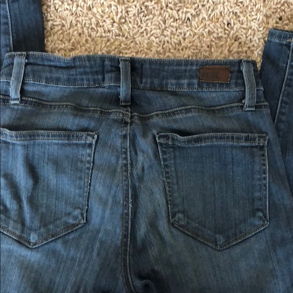 Paige denim jeans stretchy skinny leg sz25 - Picture 3 of 3